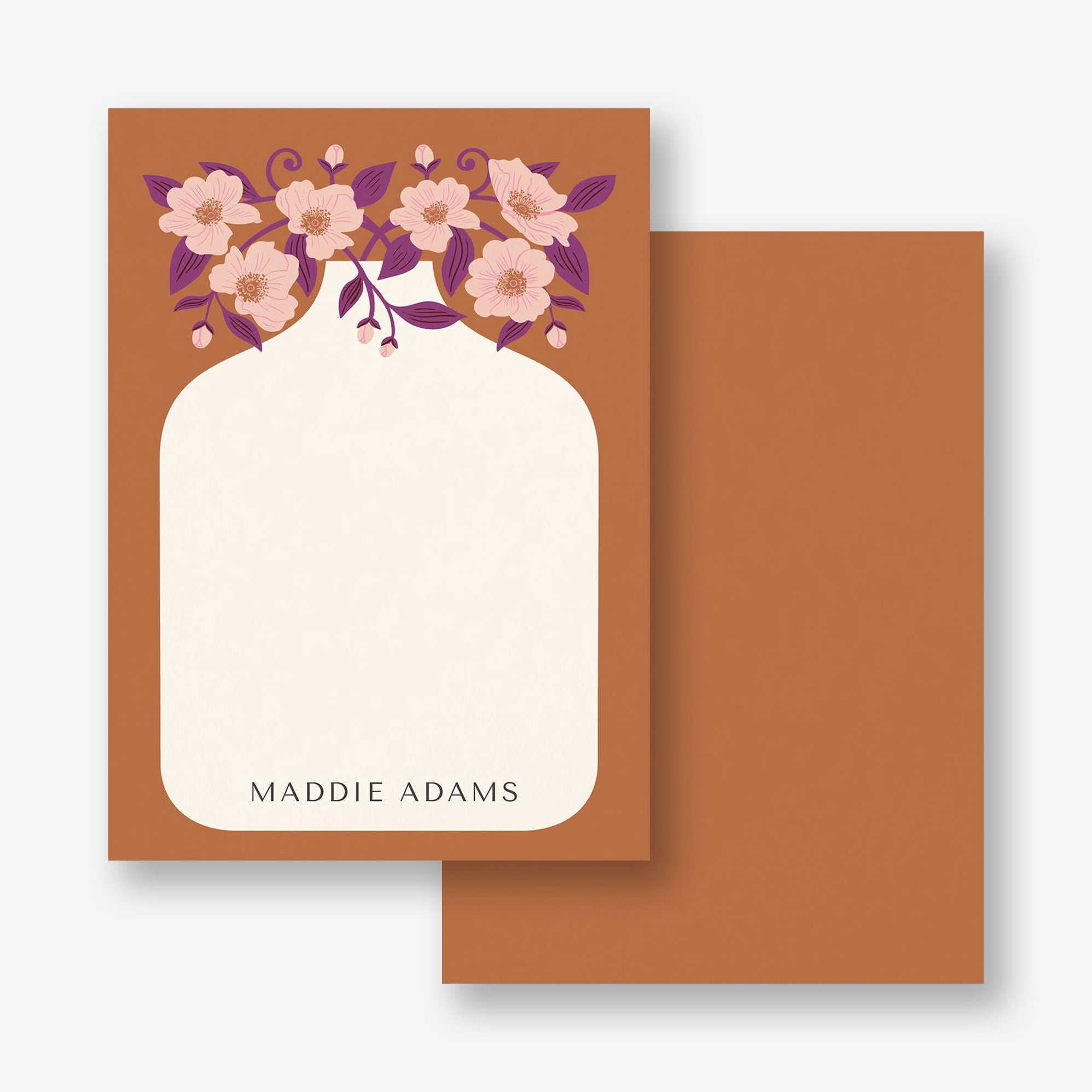 Bright Blossom Vase Stationery