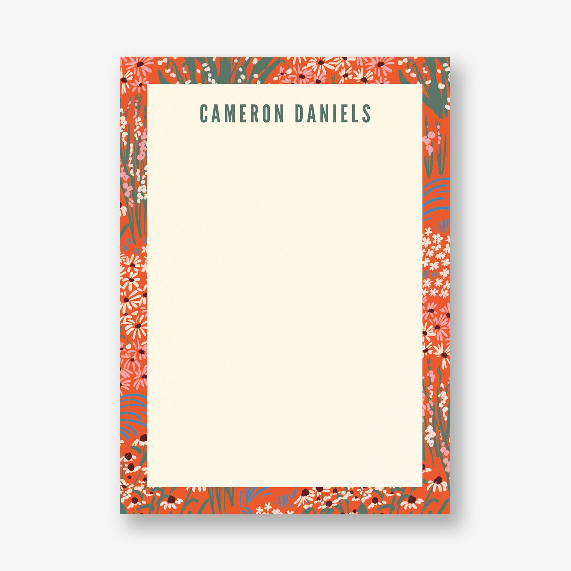 Autumn Wildflowers Stationery