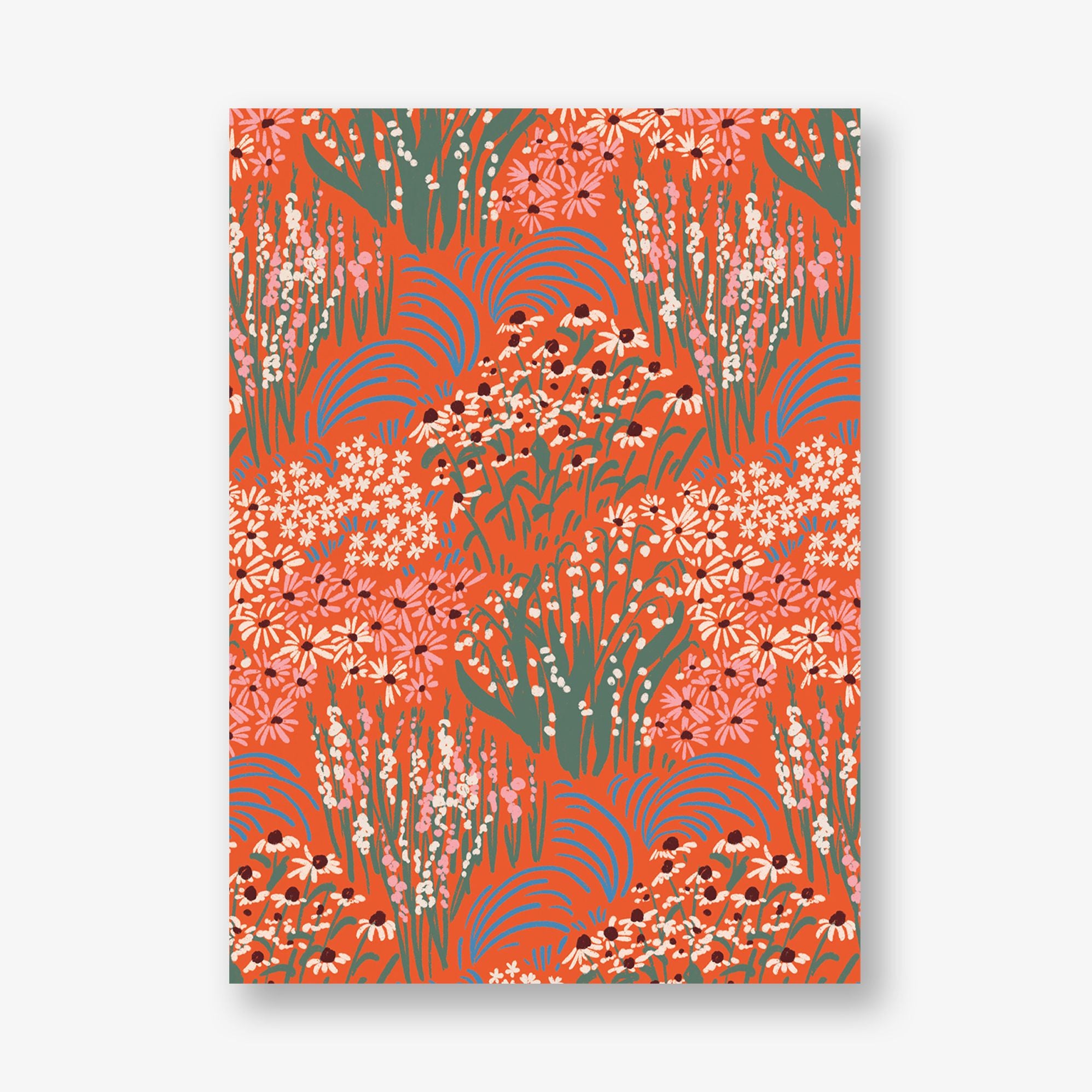 Autumn Wildflowers Stationery