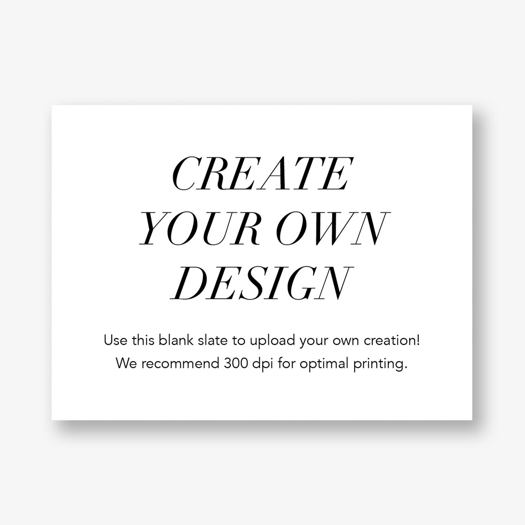 Adhesive Bookplate Horizontal - Upload Your Own