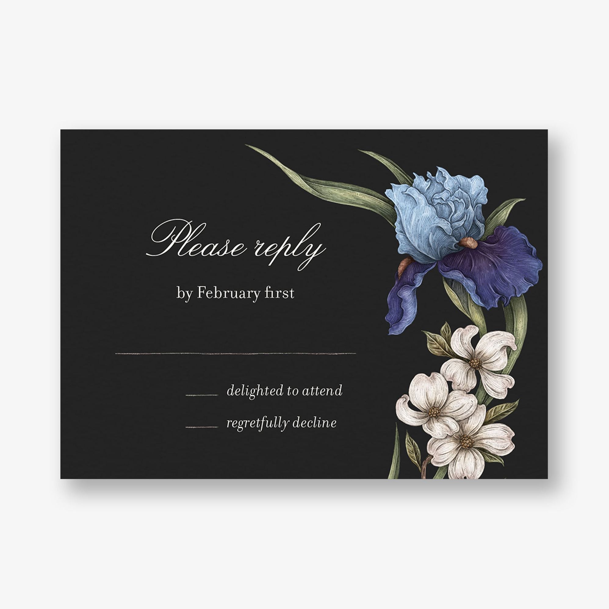 Spring Florals Response Card
