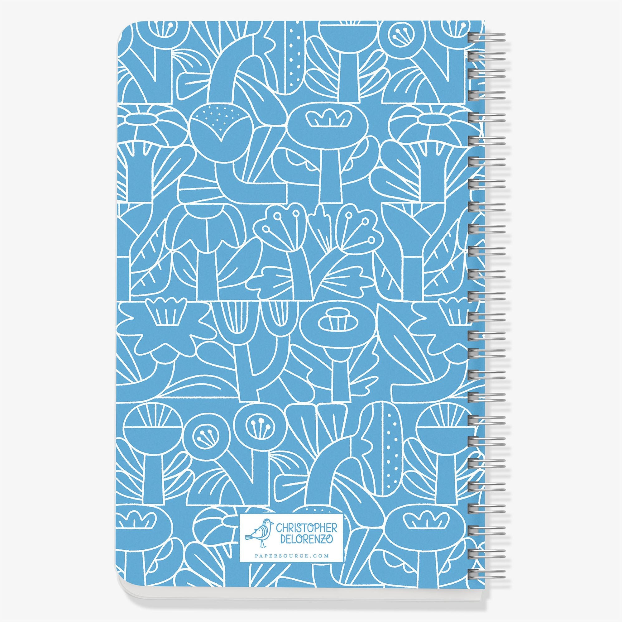 Flower Lines Custom Journal