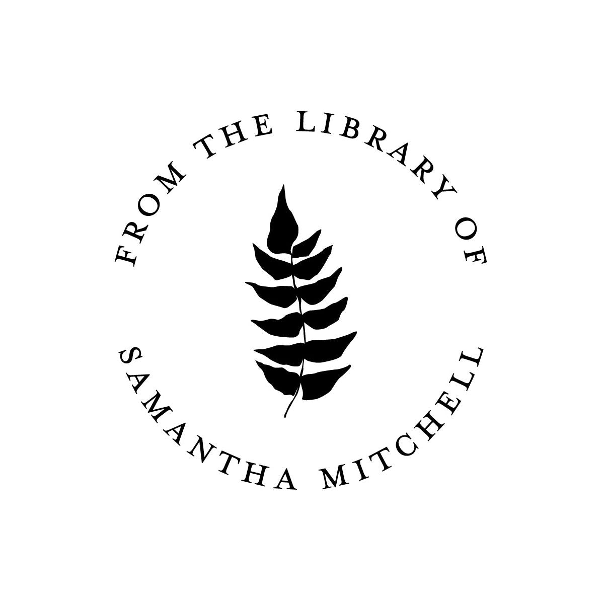 Fern Custom Stamp
