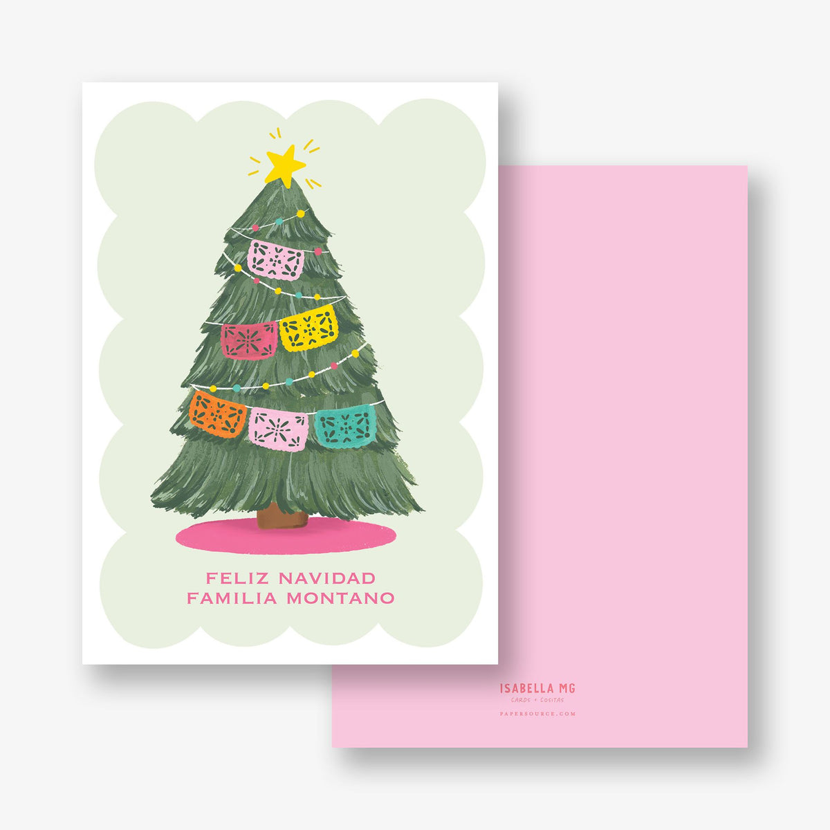 Papel Picado Holiday Card