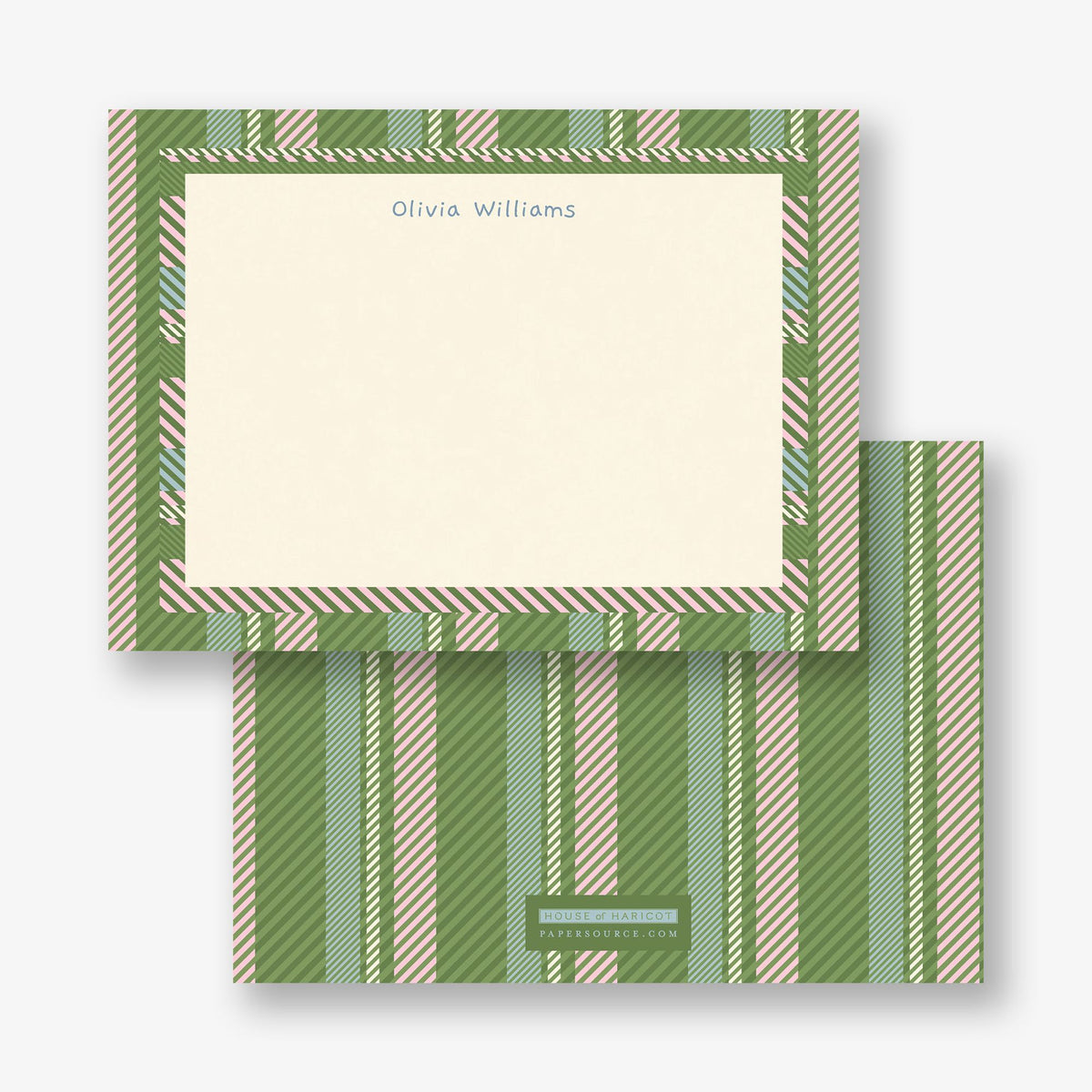 Diagonal Stripes Stationery