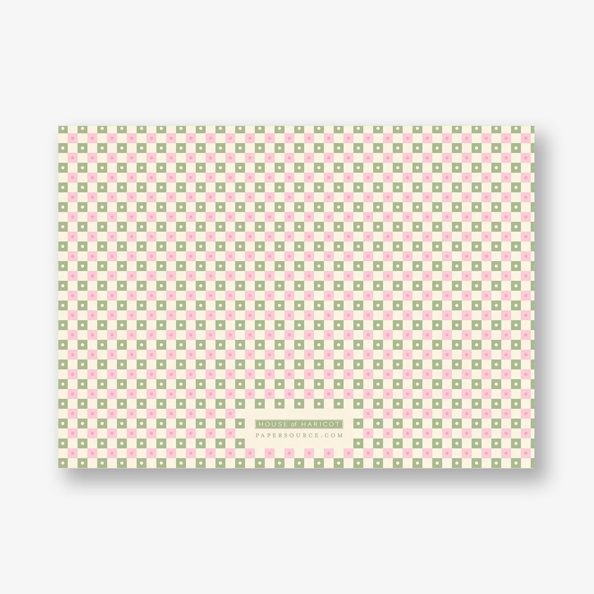 Country Gingham Stationery