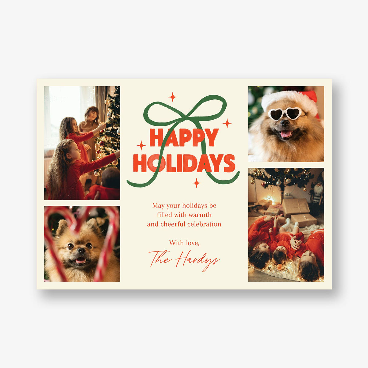 Holiday Memories Holiday Photo Card