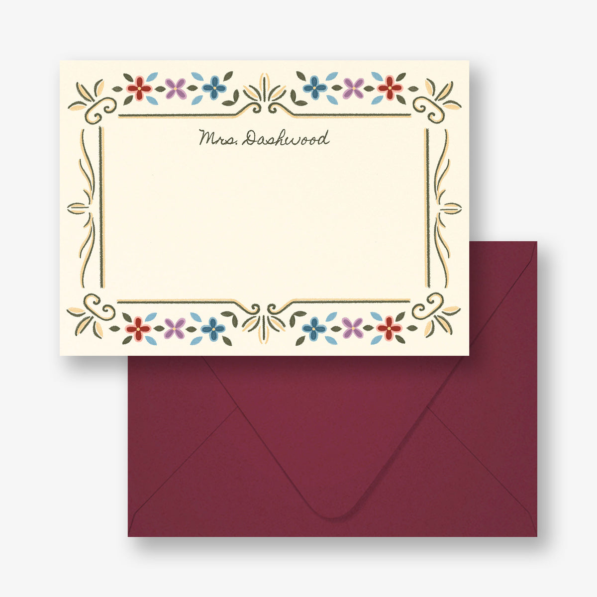 Dashwood Blooms Stationery