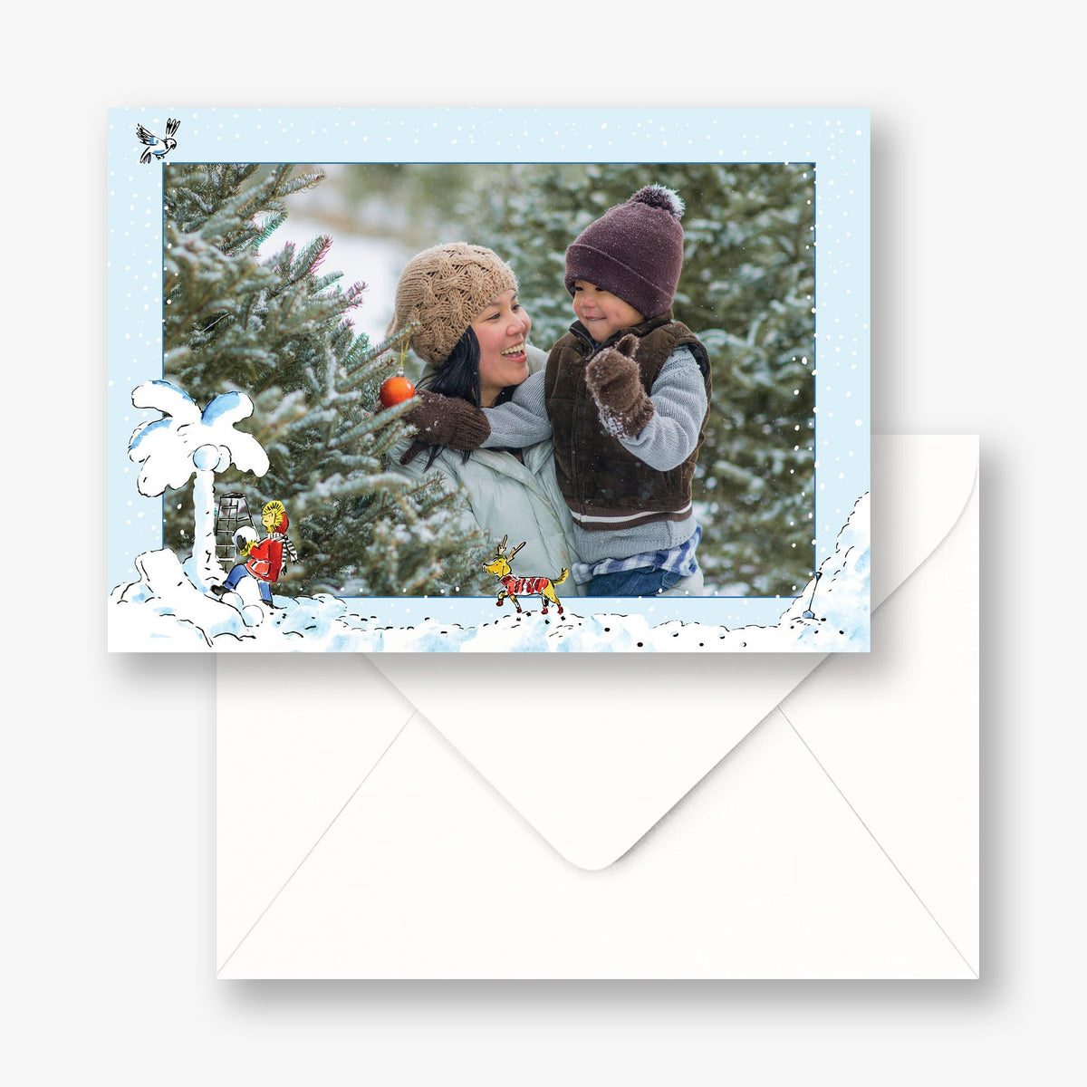 Haul Out the Holly Holiday Photo Card