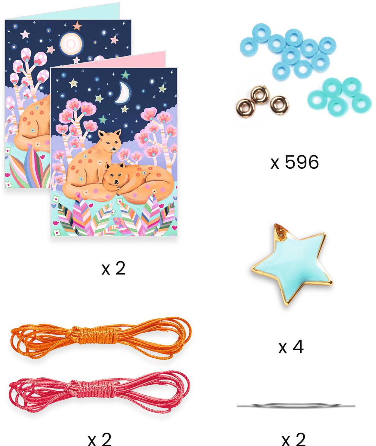 DJECO You & Me Star Heishi Bracelet Kit