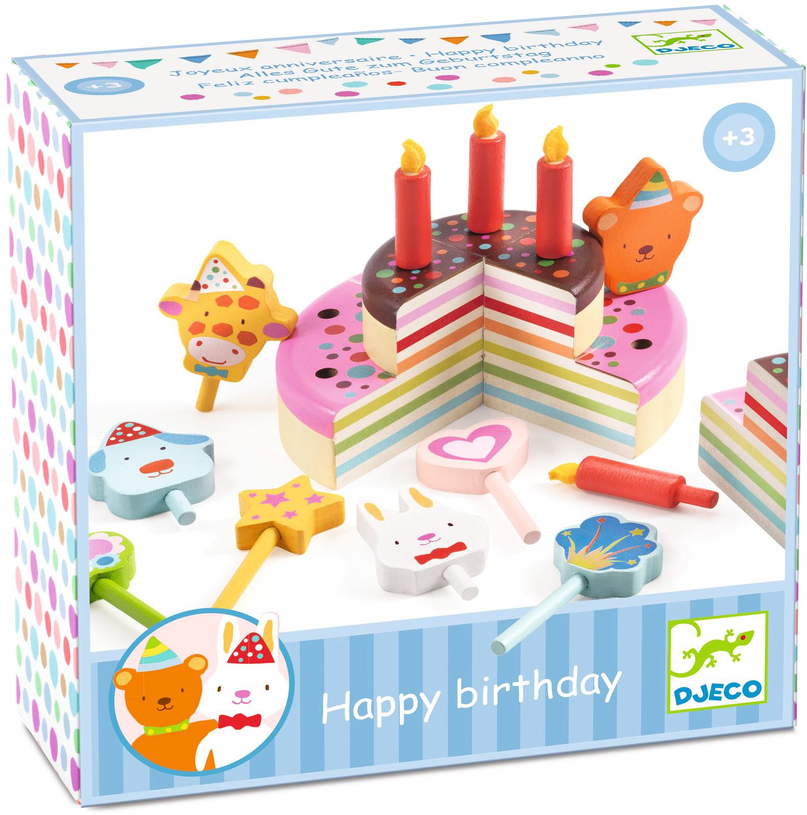 DJECO Happy Birthday Role Play Set