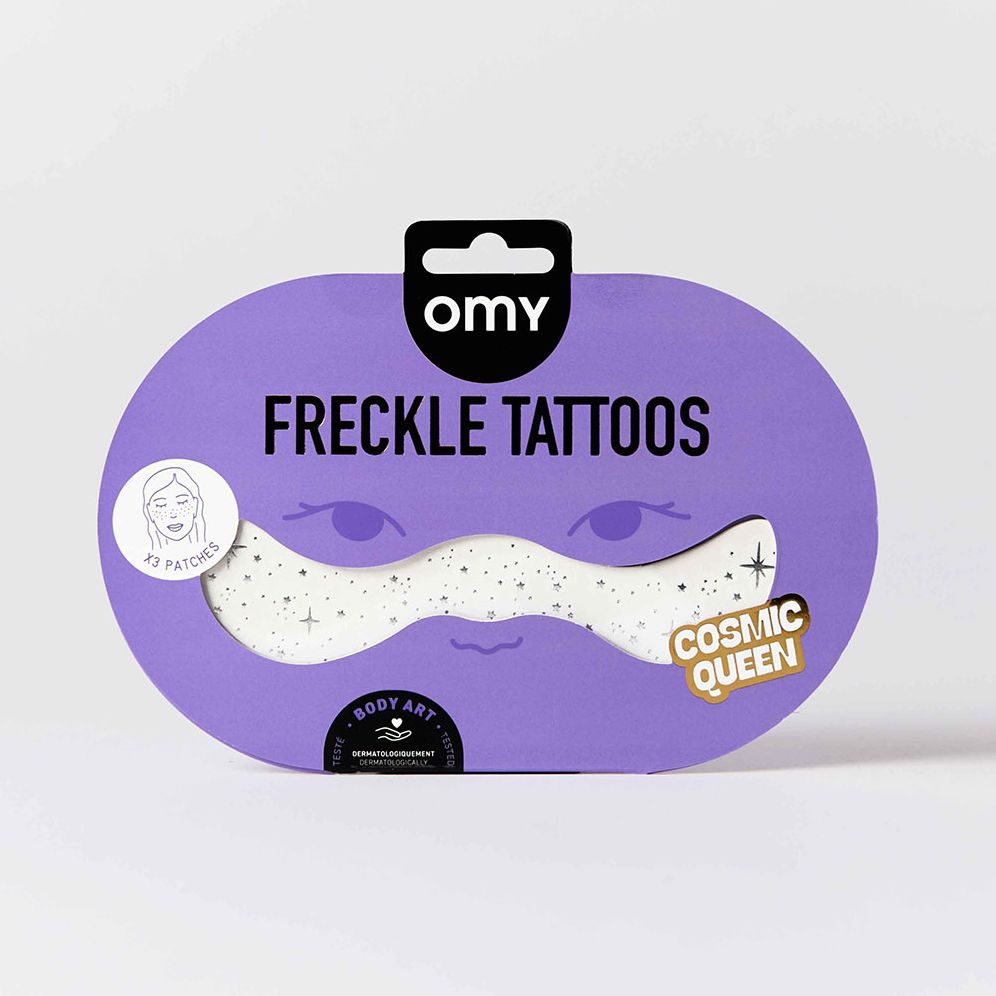 Cosmic Queen Freckle Tattoos