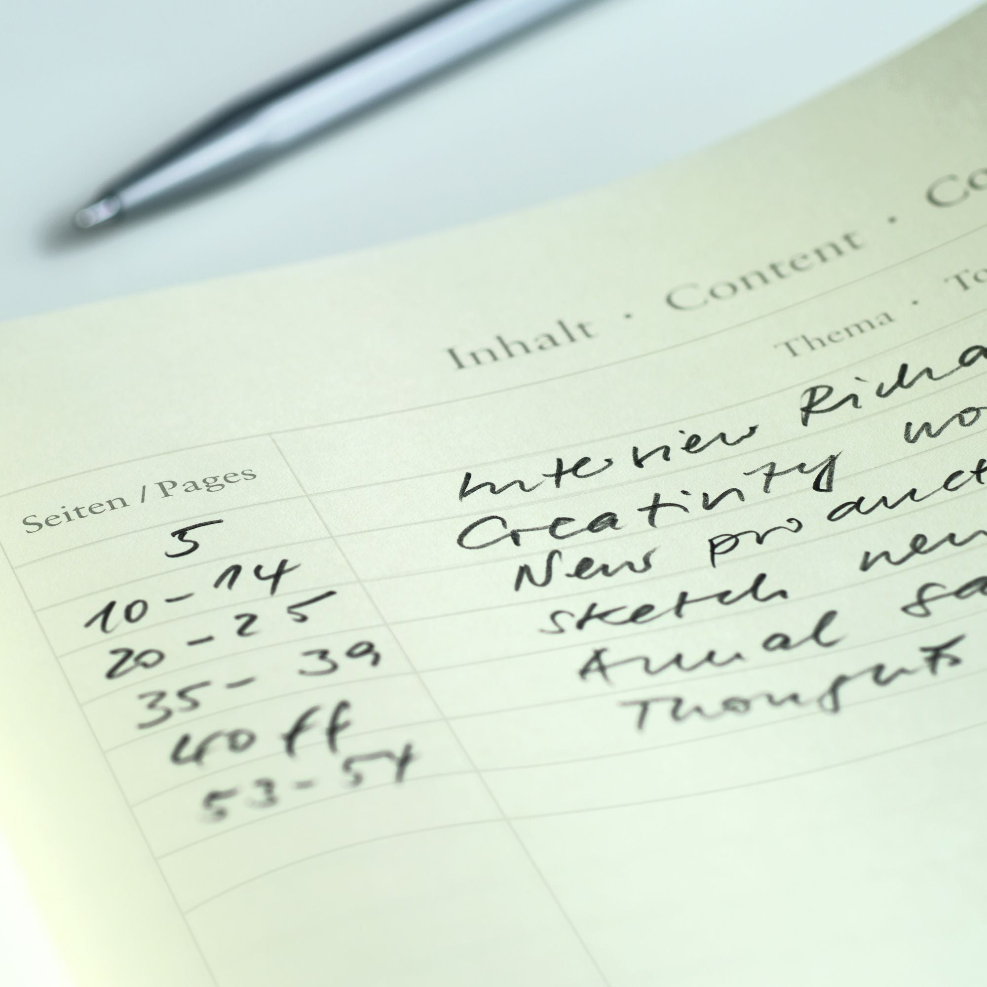 Leuchtturm Black Ruled Page Hardcover Medium Notebook