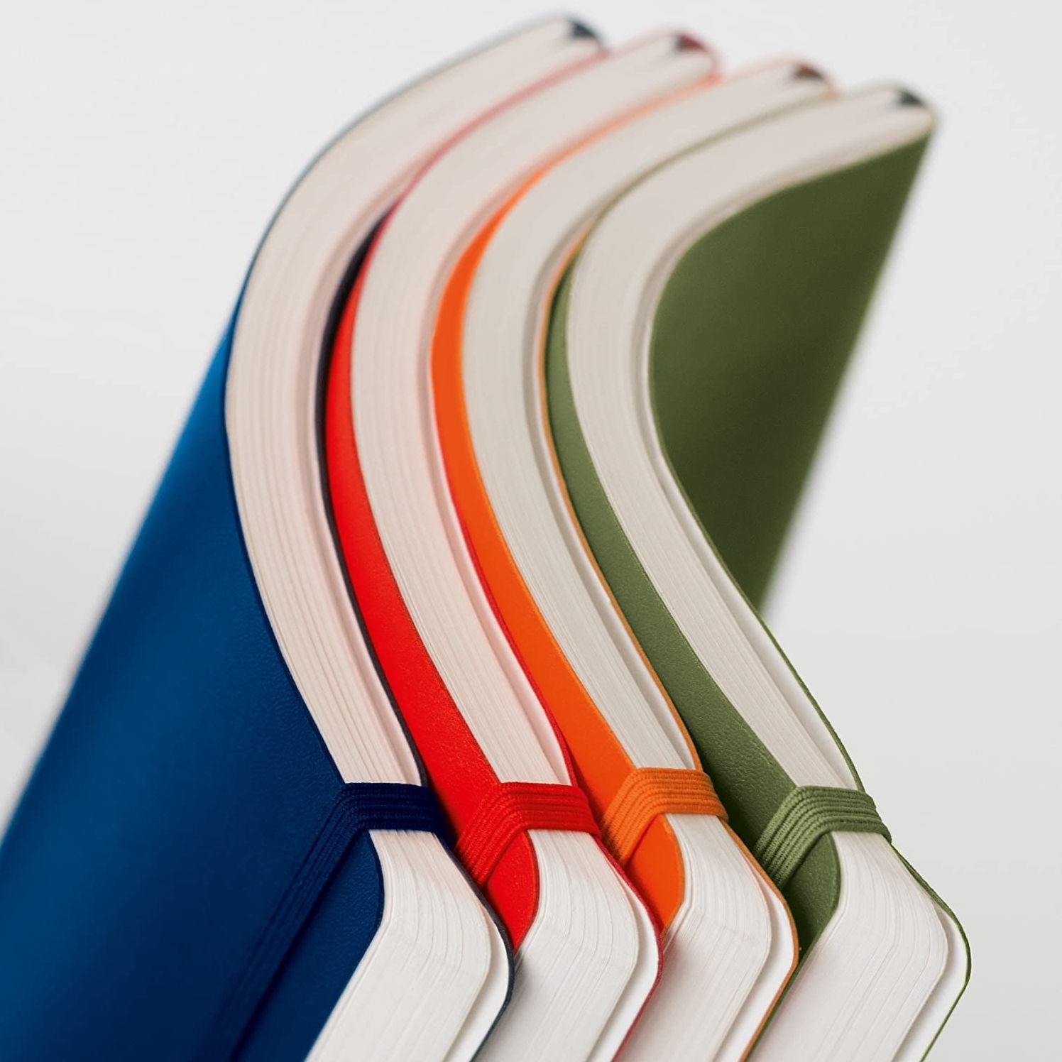 Leuchtturm Port Red Ruled Page Softcover Medium Notebook