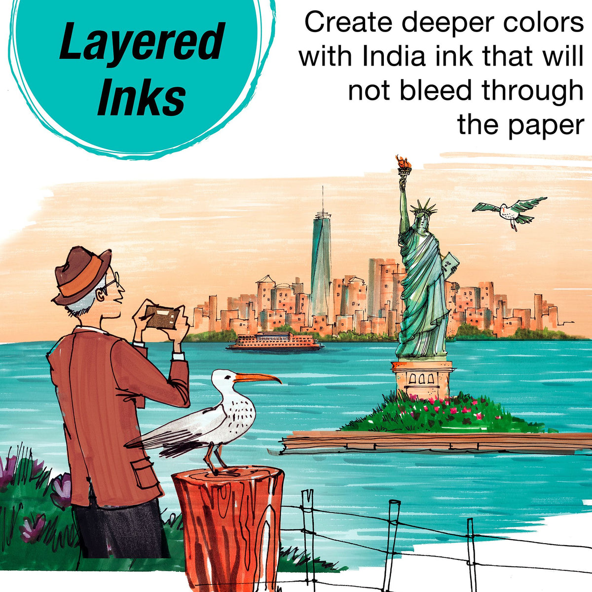 Pitt Artist Pen Limited Edition City Collection - New York