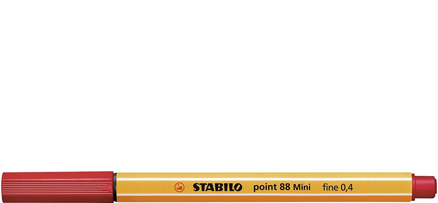 STABILO POINT 88 FINELINER MINI 8 PIECE WALLET