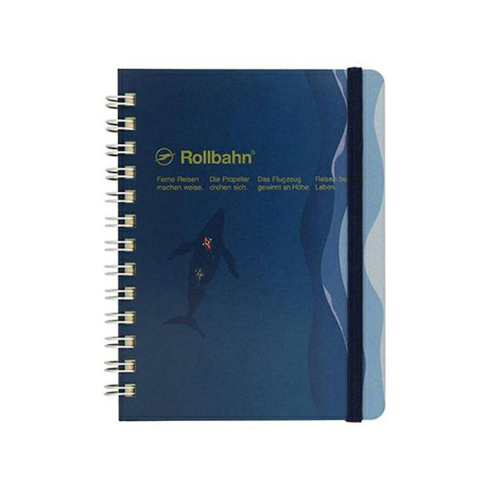 Delfonics Geo Blue Ocean Notebook - Large | Paper Source