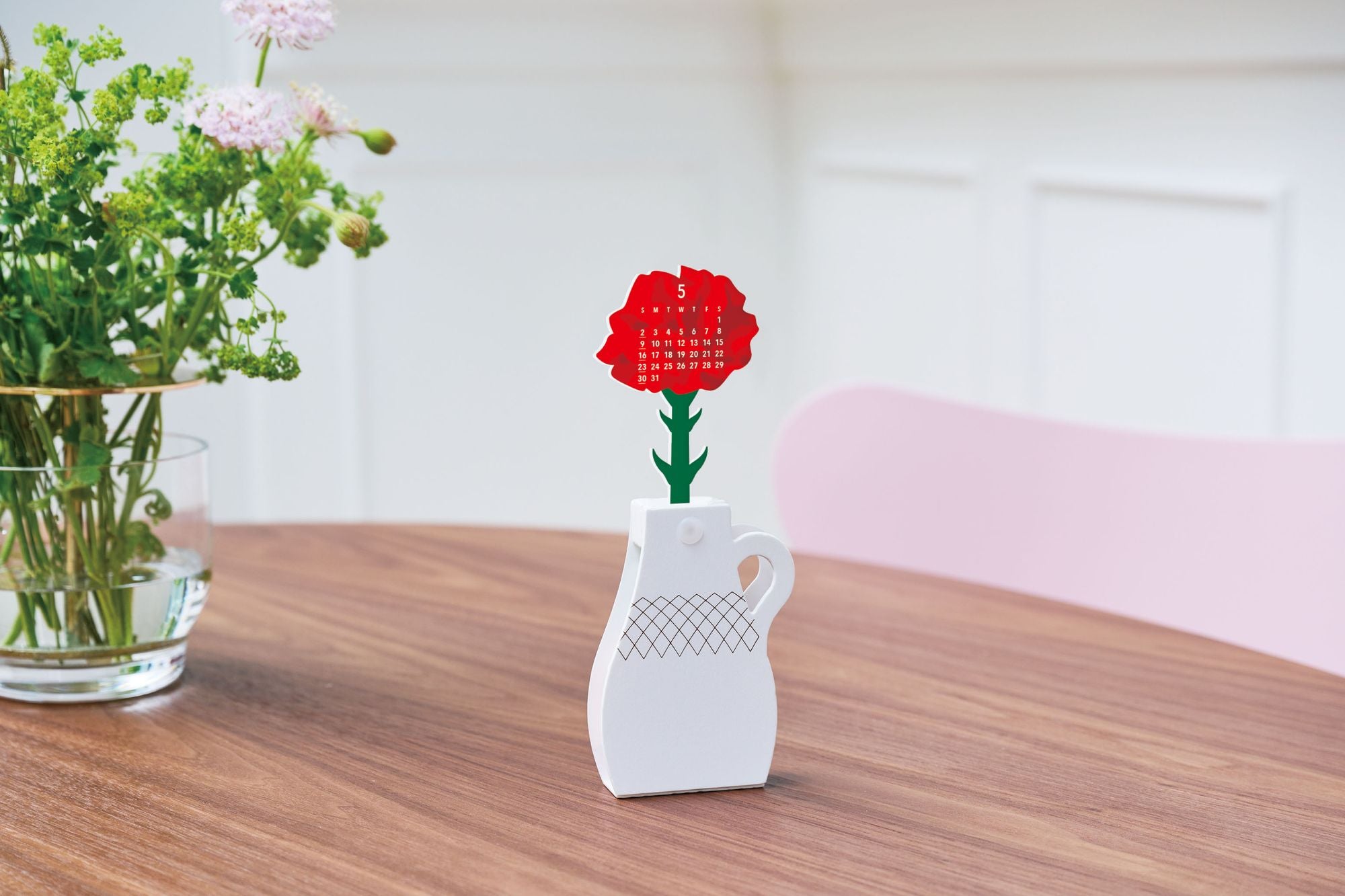 2027 Good Morning Calendar Flowers