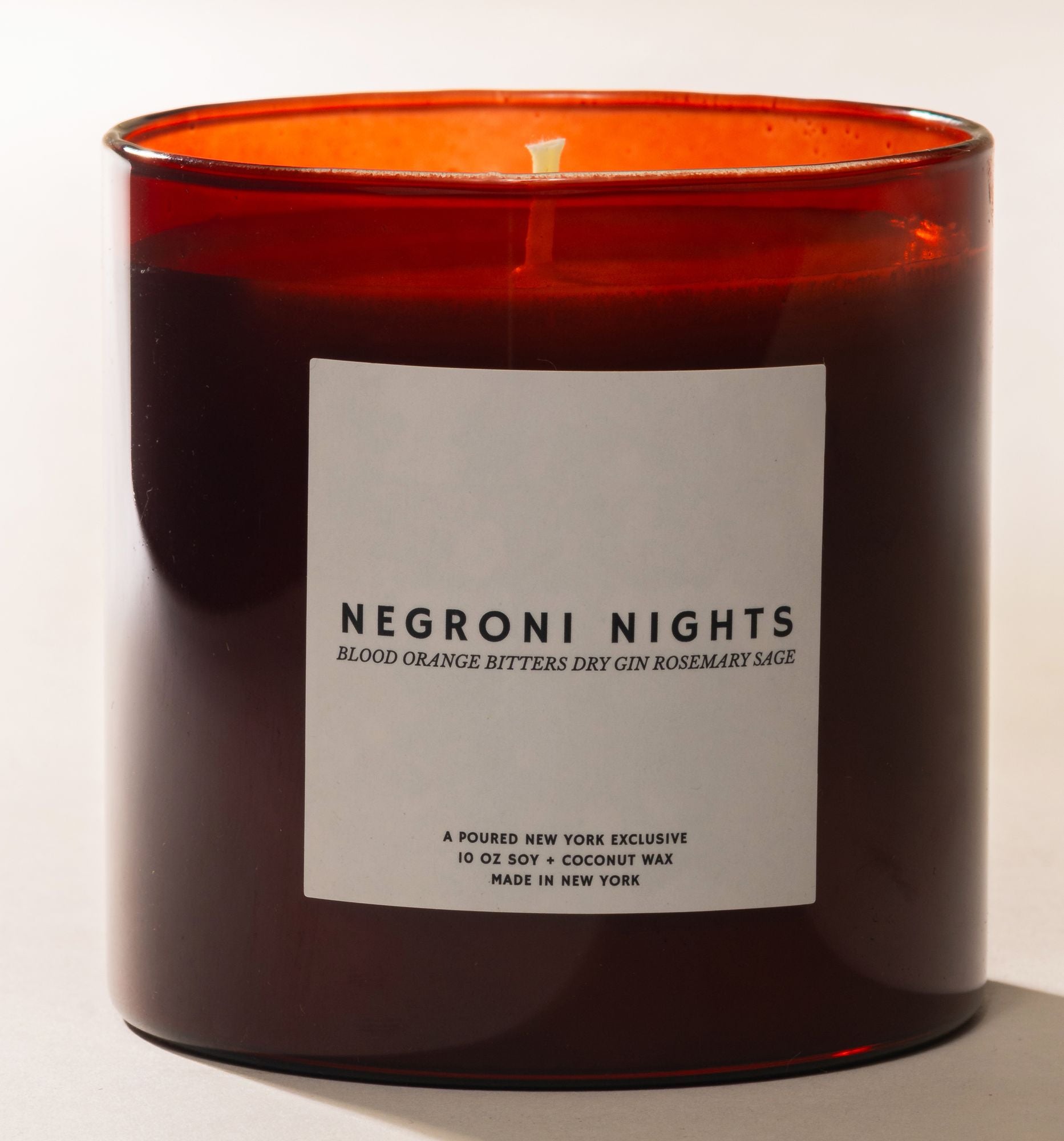 Negroni Nights 10OZ Soy + Coconut Wax Candle