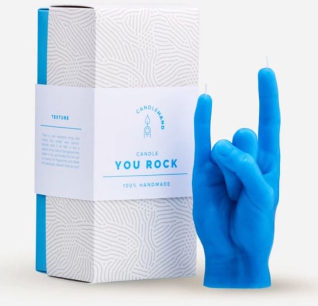 You Rock Hand Candle