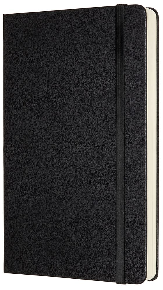 Moleskine Notebook, Expanded Large, Dotted, Black Hard Cover (5 x 8.25)