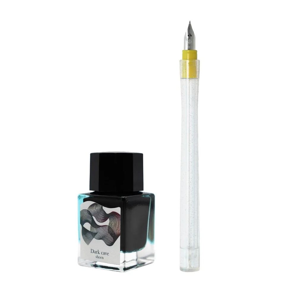 Sailor Hocoro Dip Pen and Dipton Ink set ¿ Dark Cave