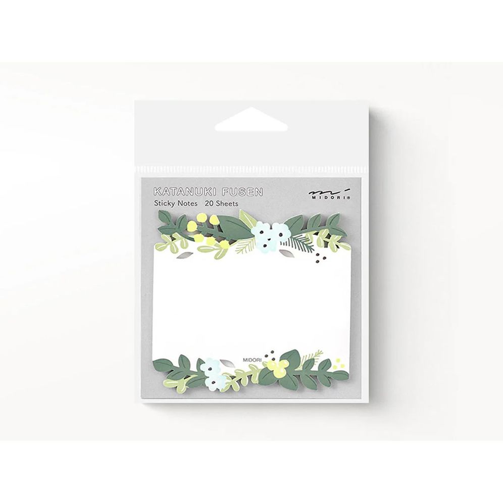 Midori Sticky Notes - Die-Cut Leaves