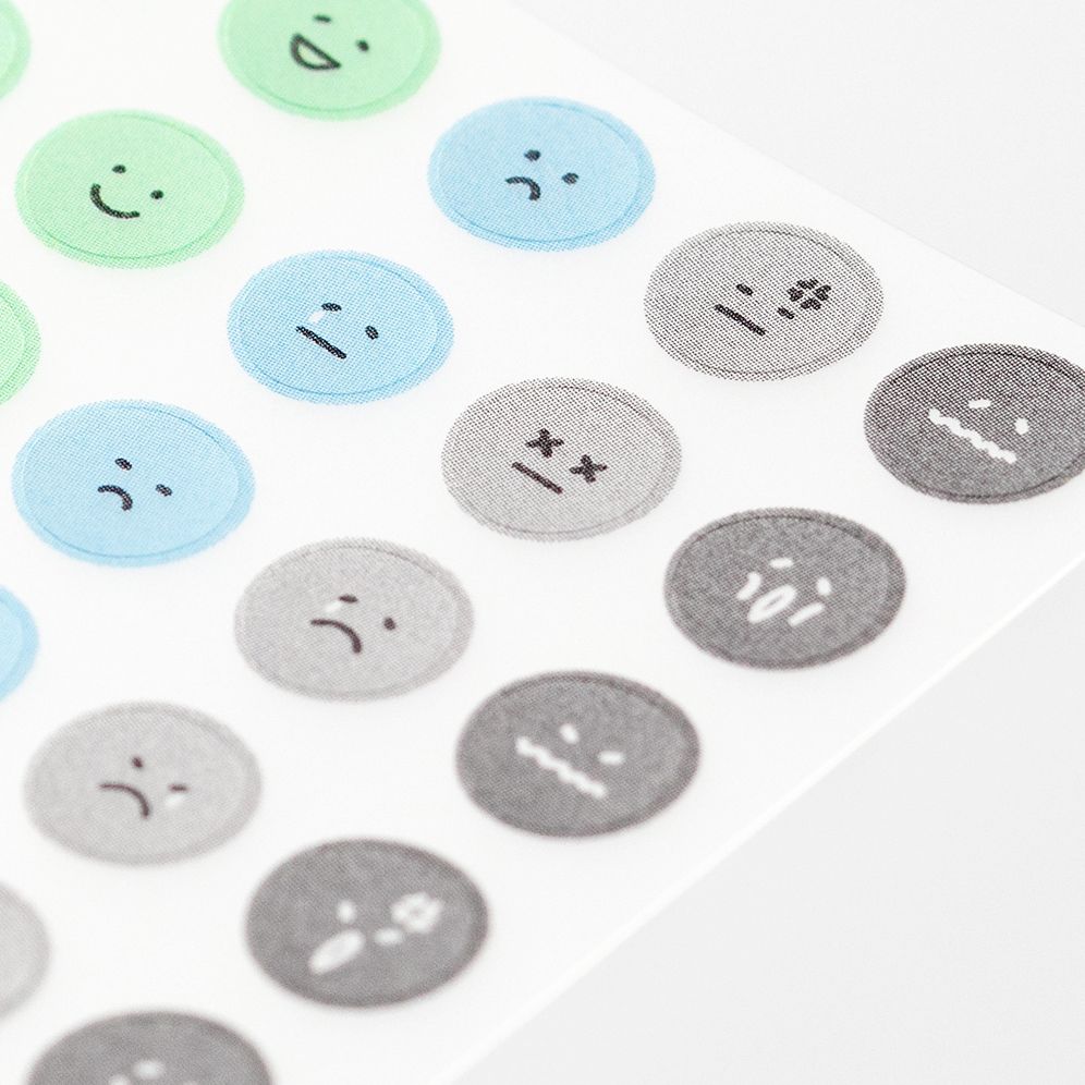 Midori Stickers - Feeling Faces