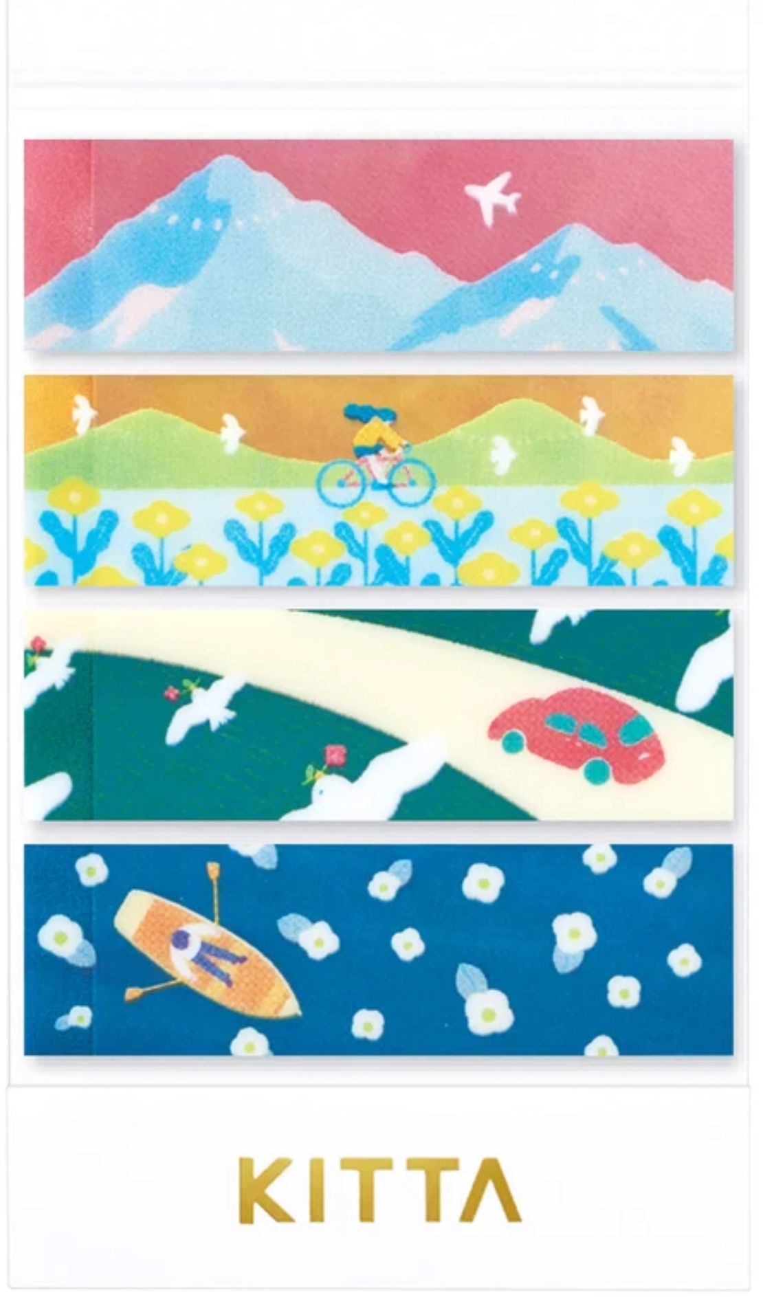 Kitta Clear Journaling Strips - Landscape