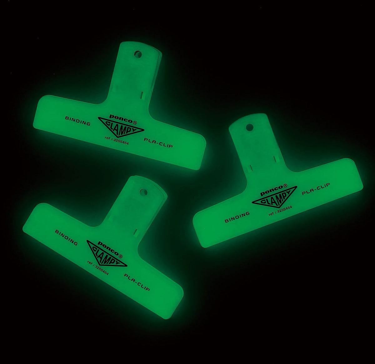 Plastic Clampy Clip (Penco) Glow
