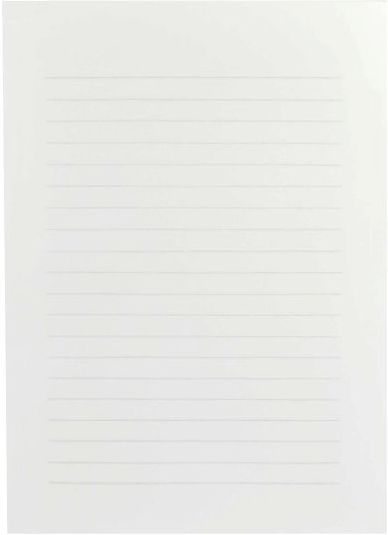 L.Writing Paper Green B5 Lined