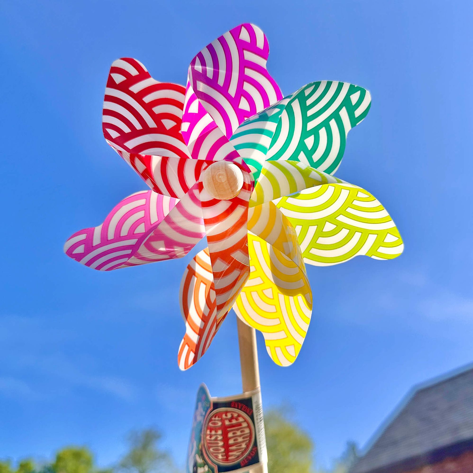 Rainbow, Pink, Yellow Windmill assortment
