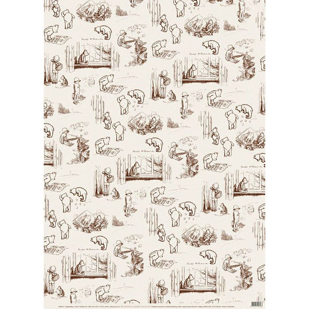 Edward Bear Flat Wrap