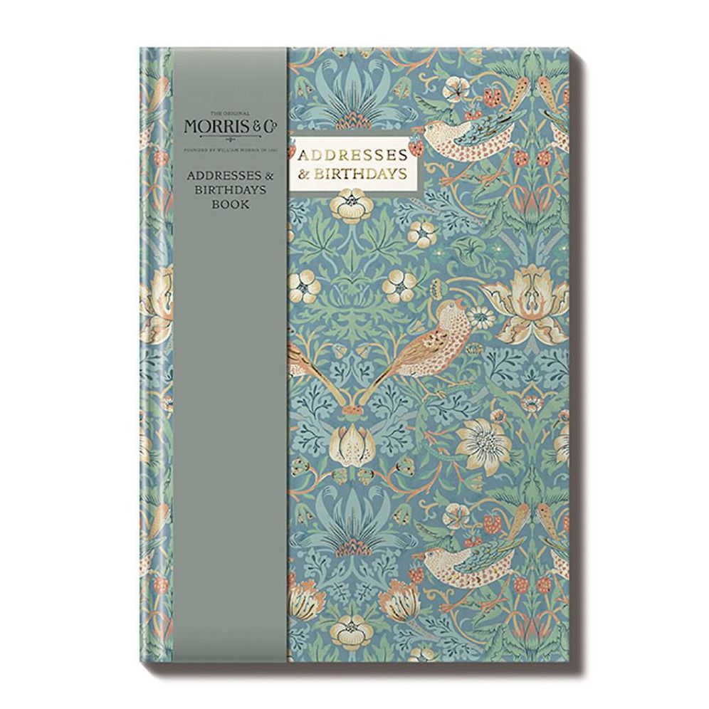 Morris & Co. Strawberry Thief Address Book | Paper Source