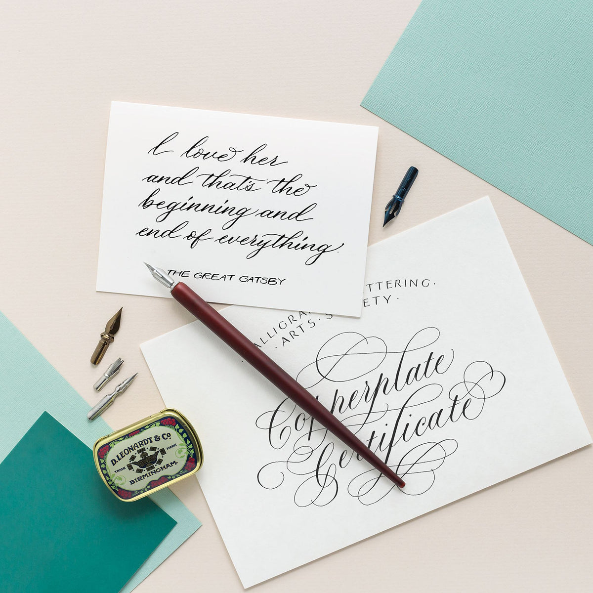 Manuscript Calligraphy Parchment Paper