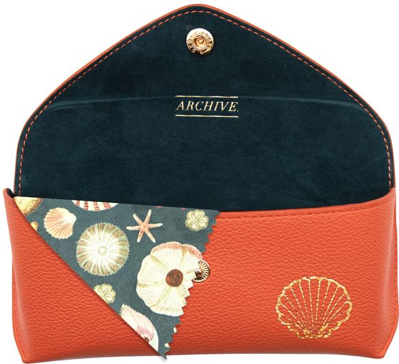 Archive Oceans Shell Glasses Case | Paper Source