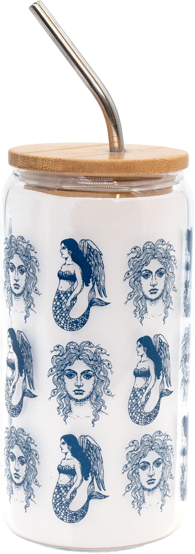 The Odyssey Glass Tumbler and Straw