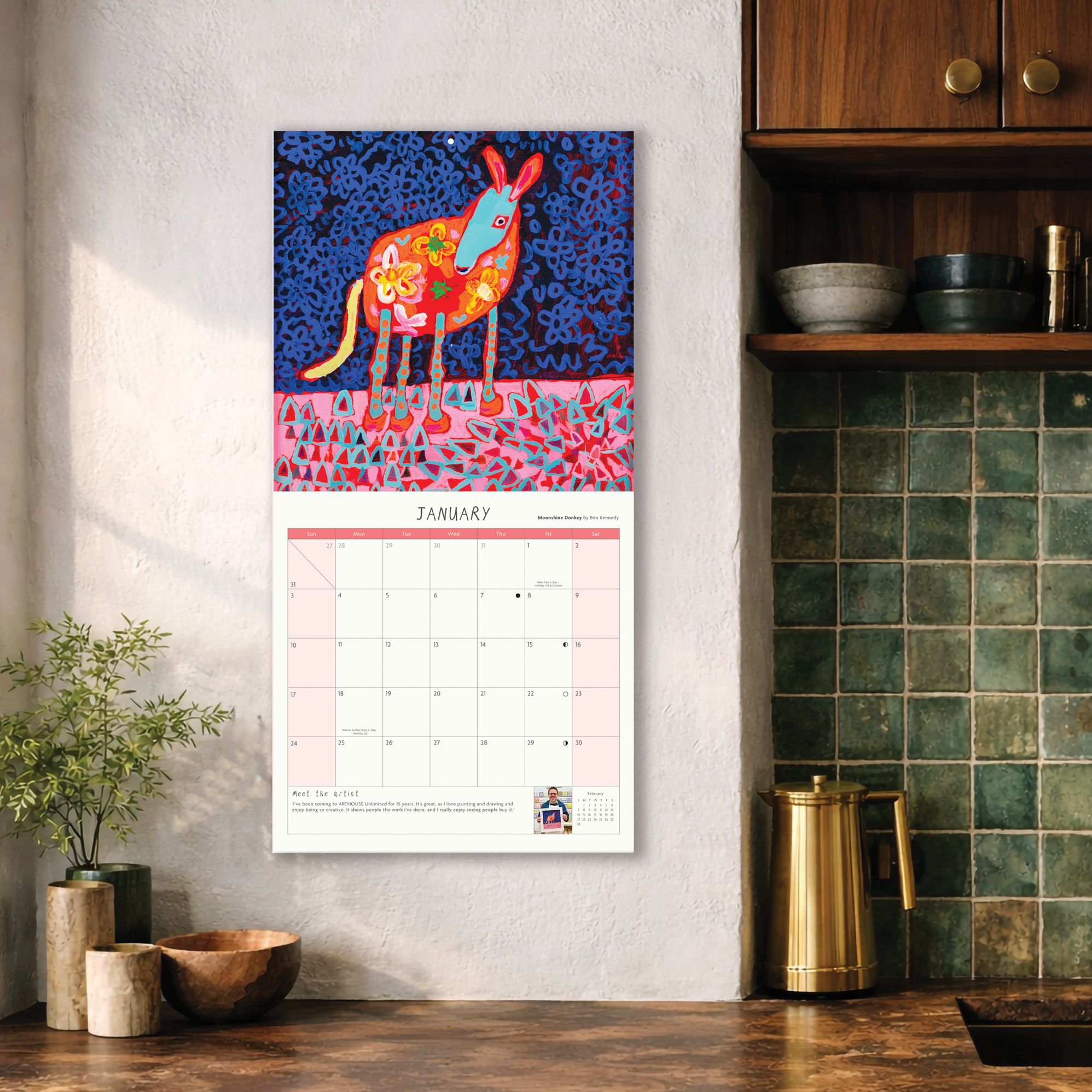 2027 Arthouse Unlimited SQ Calendar