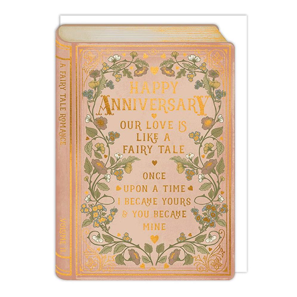 Fairytale Book Anniversary Card