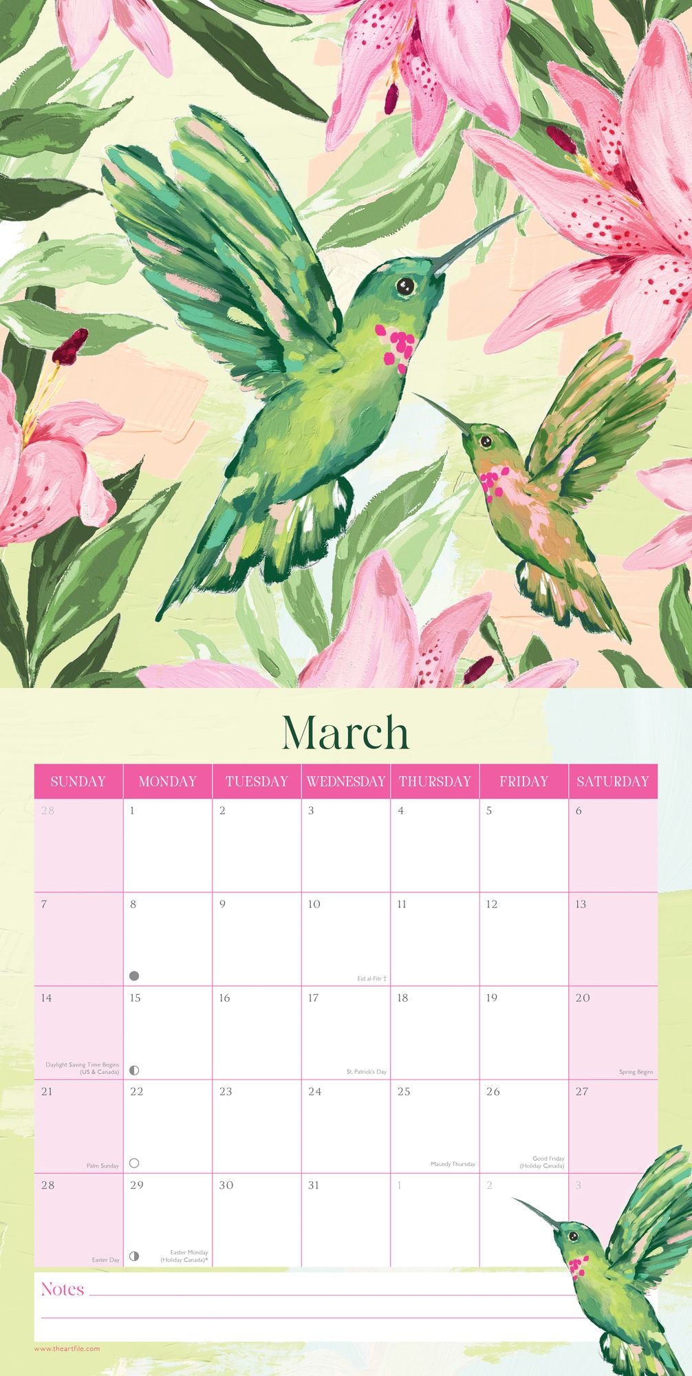 2027 Sundaze Wall Calendar