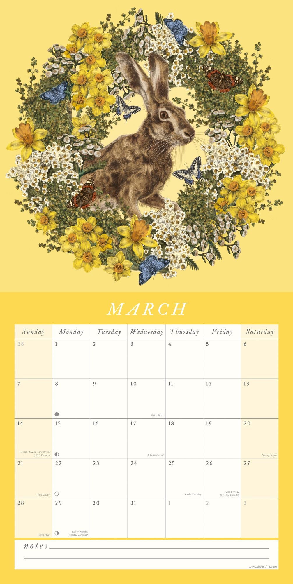 2027 Into The Forest Wall Calendar