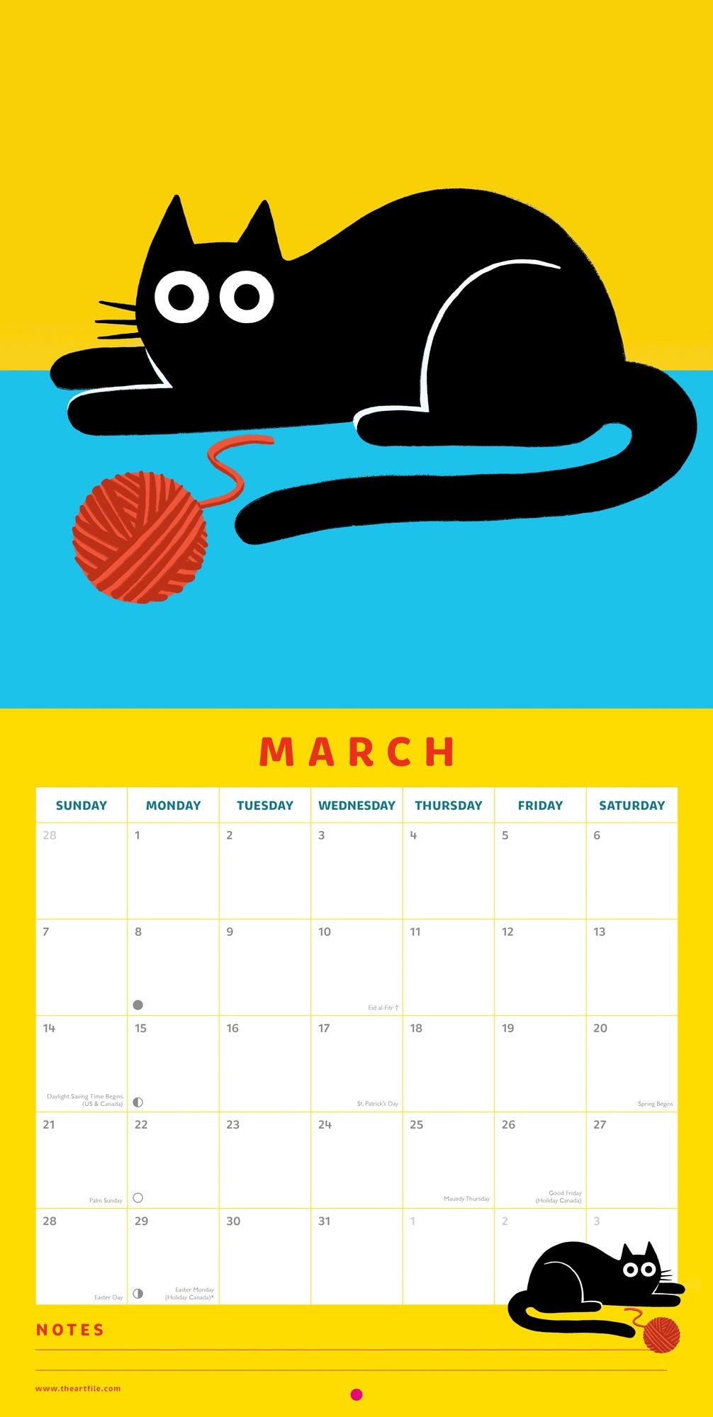 2027 Catwalk Wall Calendar