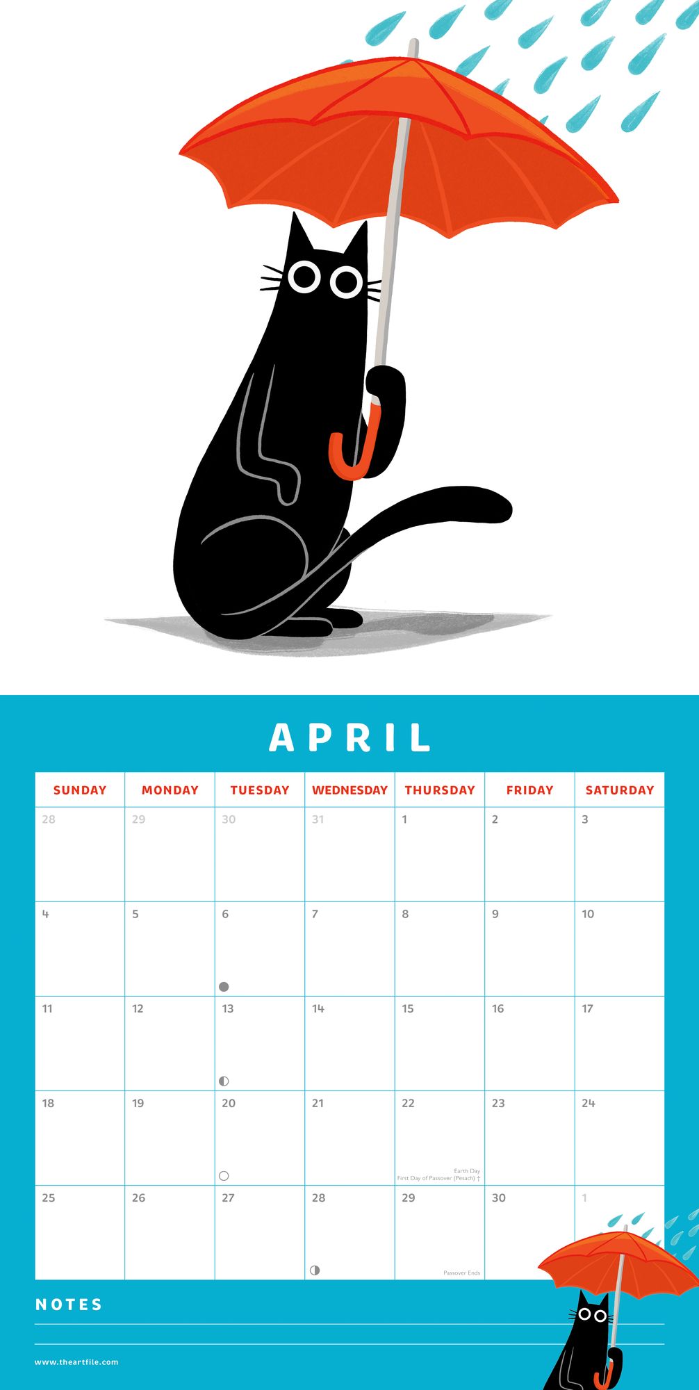2027 Catwalk Wall Calendar