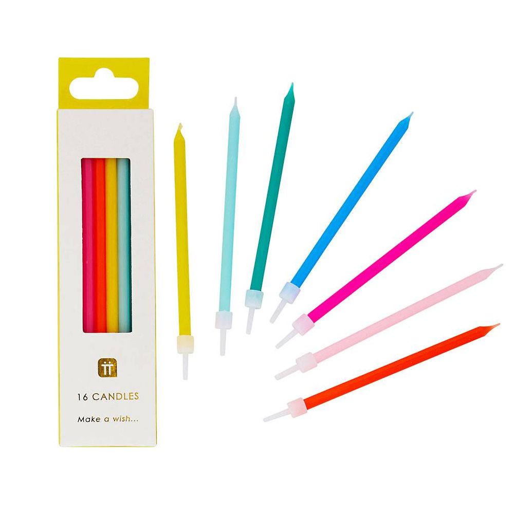 Tall Colorful Candles