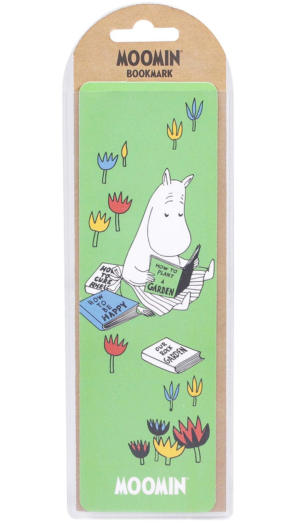 Bookmark Paper - Moomin Gardening - Picnic Reading