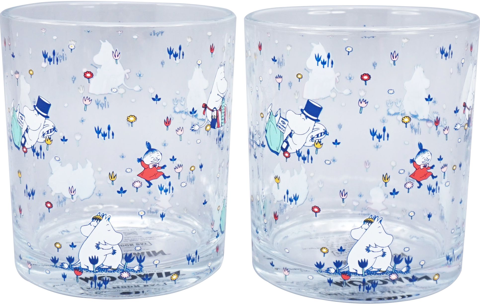 Glasses Set of 2 Boxed (300ml) - Moomin | Paper Source