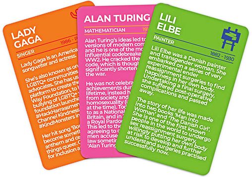 LGBTQ+ Icons Card Deck