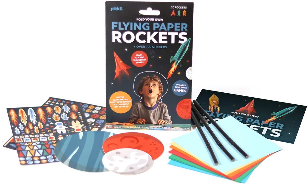 Flying Paper Rockets