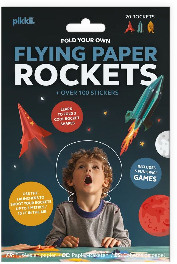 Flying Paper Rockets