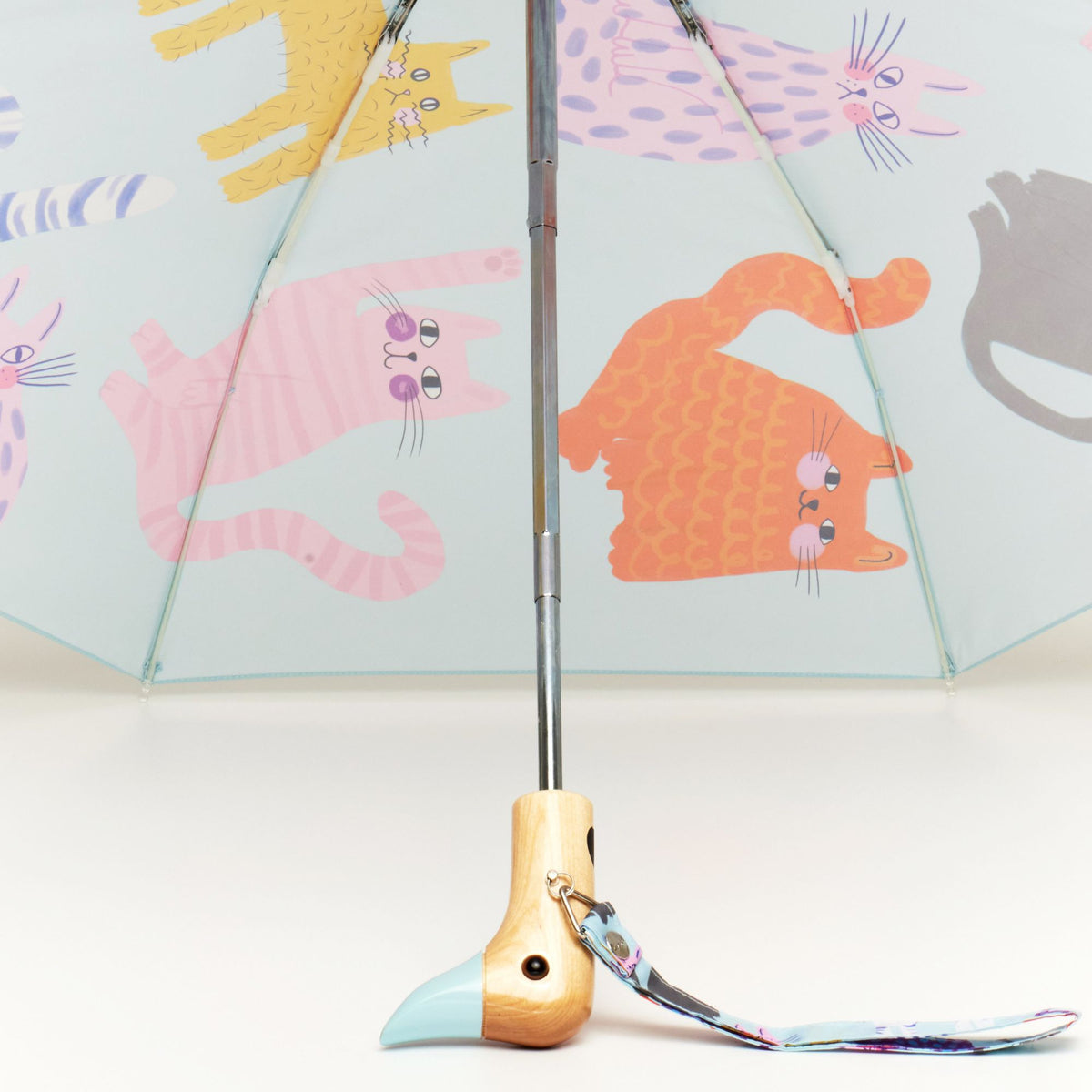 Ice Arty Cats Duck Umbrella